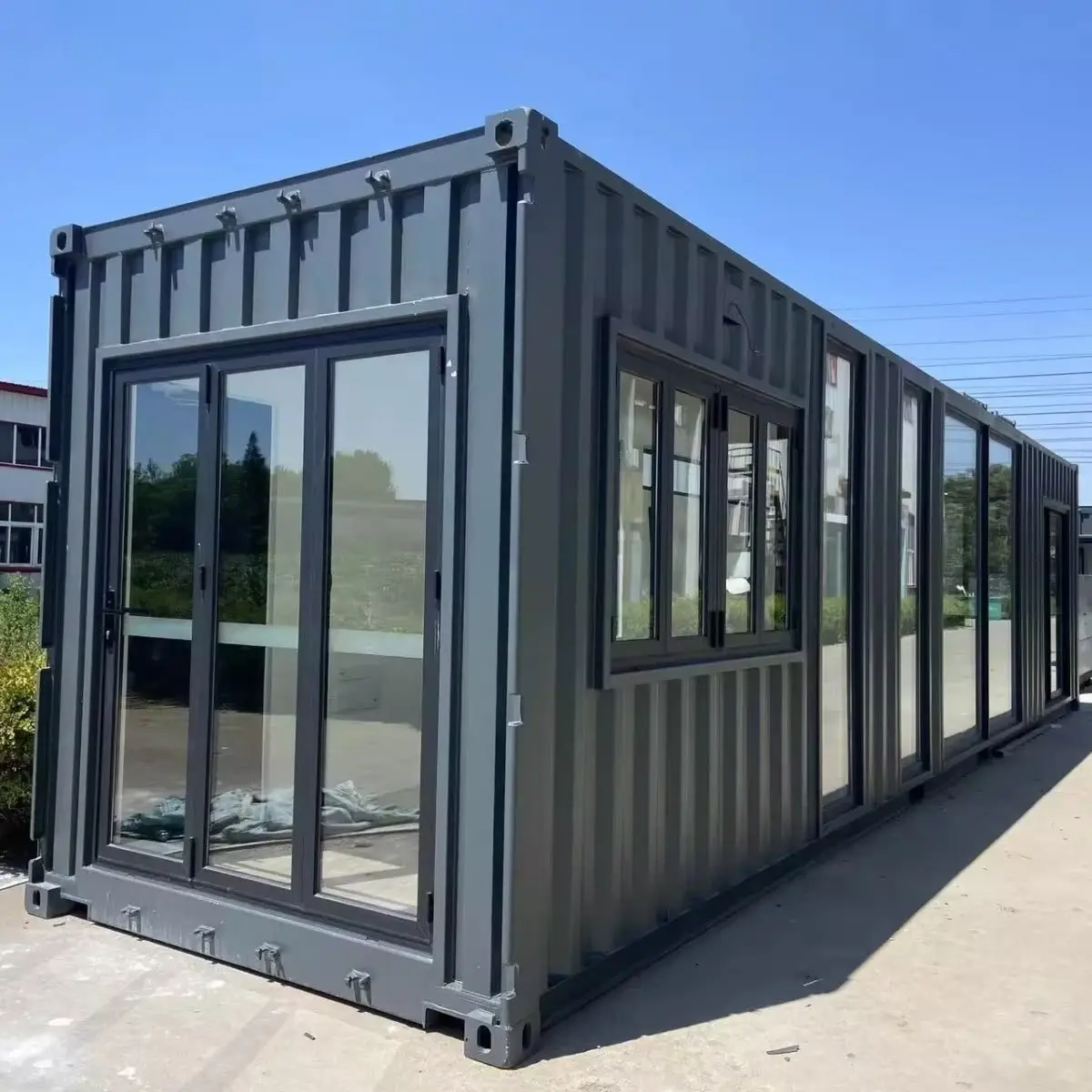 40ft container prefab house exterior